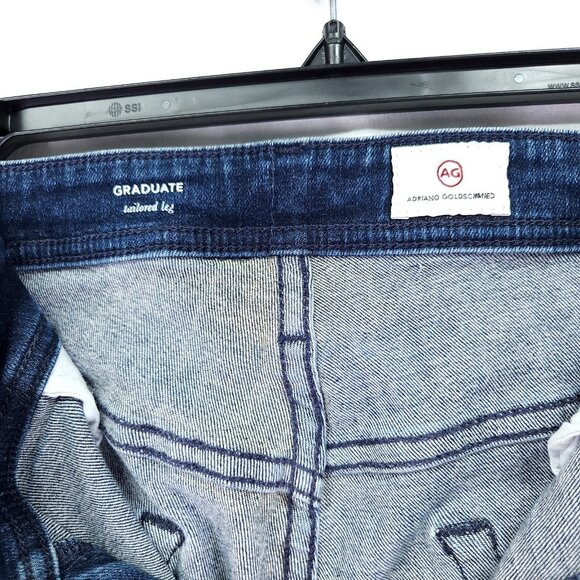 AG Adriano Goldschmied The Graduate Jeans Tailored Leg Men's 36 X 32 - Picture 6 of 13